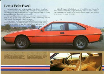 The later Éclat Excel, released in 1980